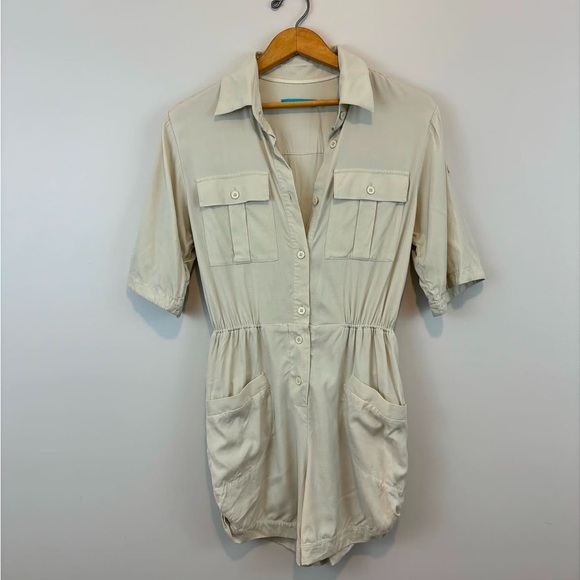 Alice + Olivia cream-coloured romper - Picture 4 of 6